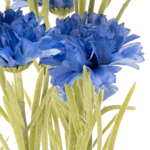 Product Cornflower artificial flower for elegant living room design, summer decoration, 68cm, 4 pieces