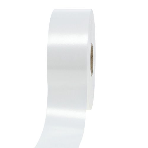 Floristik24 Curling ribbon 50mm 100m white