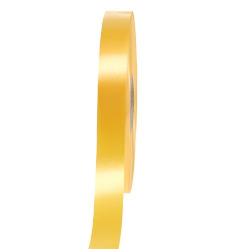 Floristik24 Curling ribbon yellow 19mm 100m