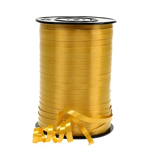 Floristik24 Curling ribbon gold 4.8mm 500m