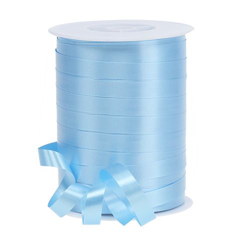 Floristik24 Curling ribbon light blue 10mm 250m