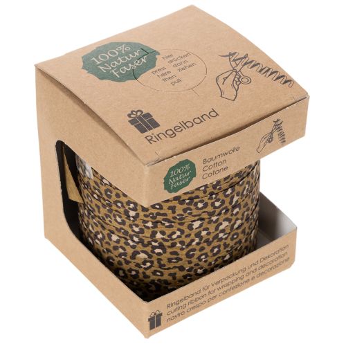 Leopard Print Curling Ribbon,