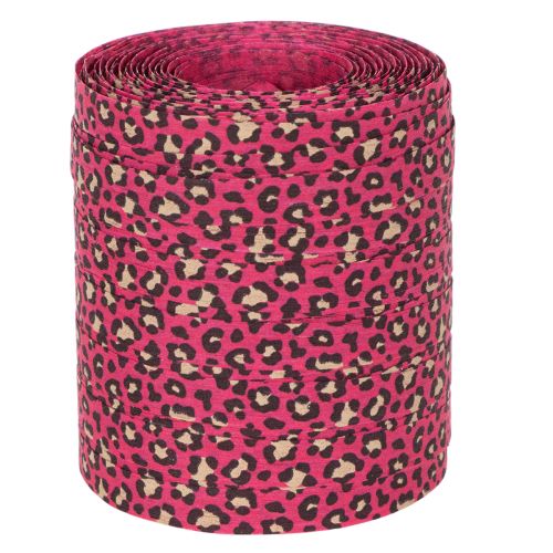 Pink Leopard Print Curling