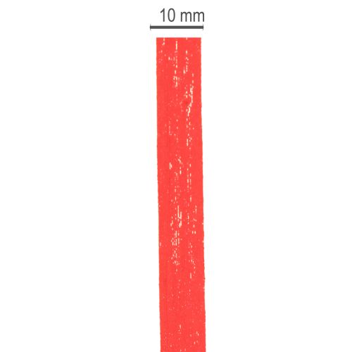 Red Curling Ribbon Sustainable Gift Wrapping Roll 10mm x 100m | Floristik24.co.uk