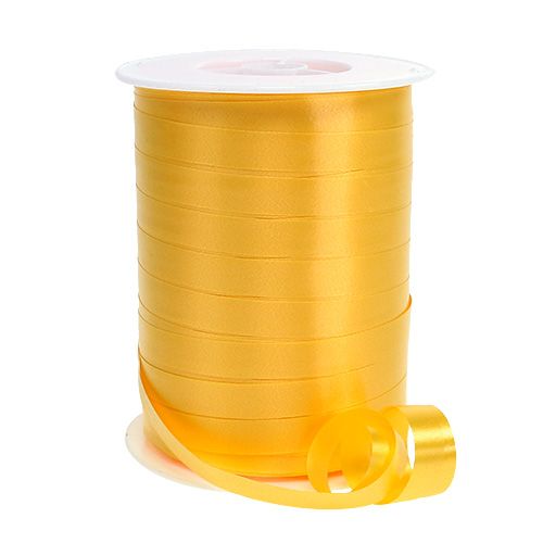 Floristik24 Curling Ribbon Yellow 10mm 250m