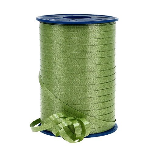 Curling ribbon olive green 4.8mm 500m