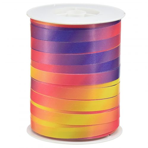 Product Curling Ribbon Colorful Gradient Gift Ribbon Yellow, Pink, Purple 10mm 250m