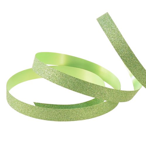 Product Decorative ribbon Magnetico Metallic Green 10mm 100m