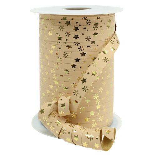 Floristik24 Curling ribbon polyband Christmas motif B10mm 150m