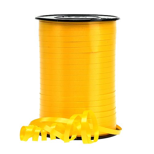 Floristik24 Curling ribbon yellow 4.8mm 500m