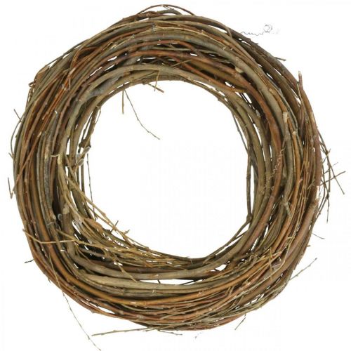 Floristik24 Wreath willow door wreath willow wreath deco wreath nature Ø40cm