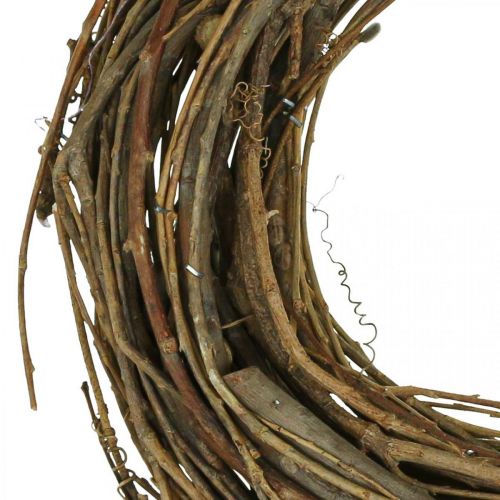Product Wreath Willow Door Wreath Willow Wreath Decorative Wreath Natural Ø30cm