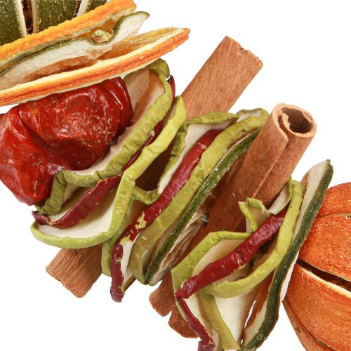 Product Wreath Christmas Dried Citrus Fruits Natural Ø26cm