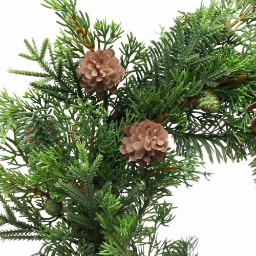 Floristik24 Christmas wreath with cones Advent wreath artificial Ø40cm