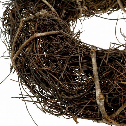 Floristik24 Vine wreath with willow Ø35cm nature
