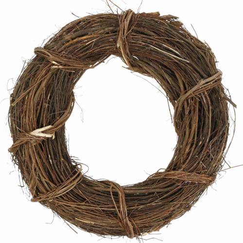 Floristik24 Decorative wreath willow Ø40cm nature