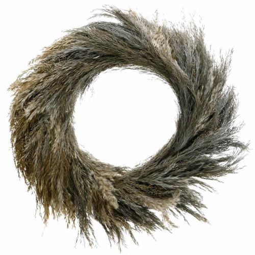 Floristik24 Decorative wreath dry grass and grain Ø55cm dry wreath