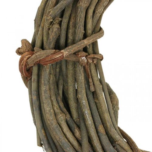 Floristik24 Decorative wreath made of branches natural Ø40cm natural wreath