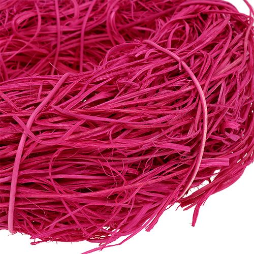 Floristik24 Rattan wreath Ø20cm Pink 1pc