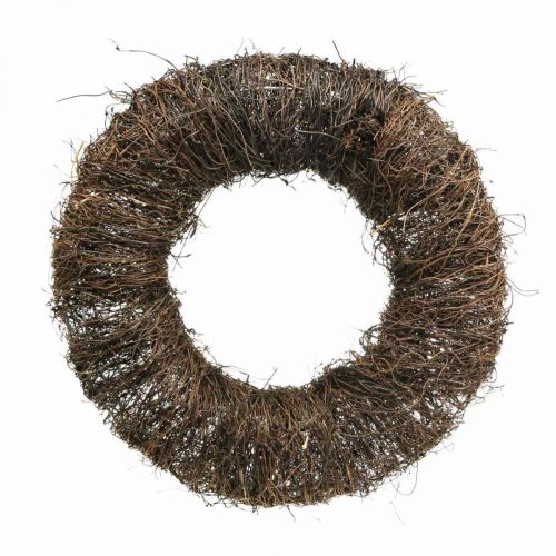 Vine Wreath Large Brown Wreath made of vine branches Natural wreath wood Ø45cm