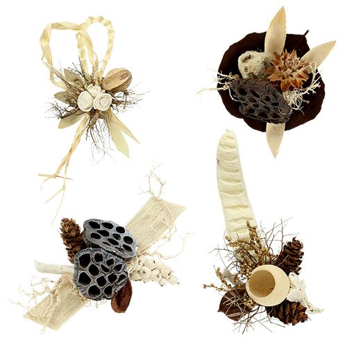 Floristik24 Wreath support assortment 4-fold 28 pcs