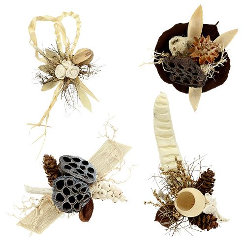 Floristik24 Wreath support assortment 4-fold 28 pieces