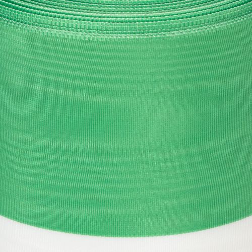 Moiré wreath ribbon 125mm x 25m in green and white, taffeta-woven ribbon, national ribbon, decorative ribbon | Floristik24.co.uk