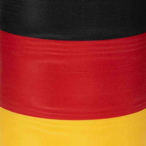 Moiré wreath ribbons 150mm black-red-gold with French moiré effect, 25m roll for decoration and funeral services | Floristik24.co.uk