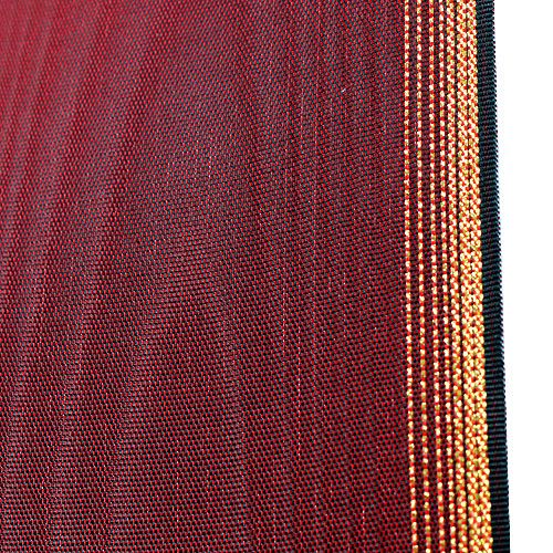 Product Wreath ribbon Moiré burgundy