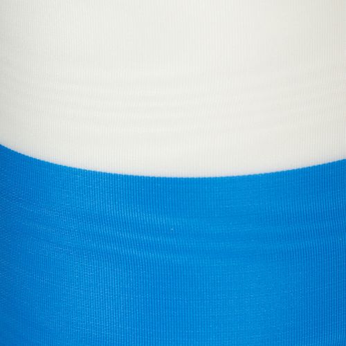 Moiré blue and white wreath ribbon, 100mm decorative taffeta ribbon | Floristik24.co.uk