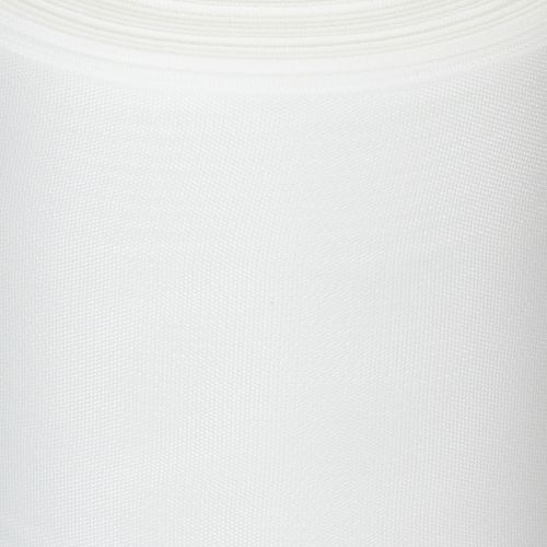 White wreath ribbon, 200mm wide, 25m roll, mourning ribbon, bow ribbon, decorative ribbon for funeral floristry and occasions | Floristik24.co.uk