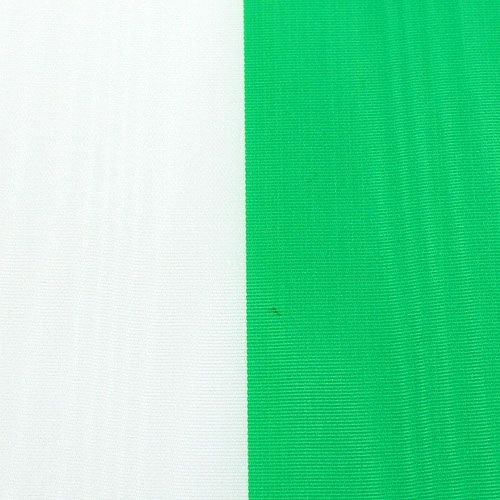 Product Wreath ribbons moiré green-white 125mm 25m
