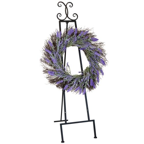 Product Decorative wreath holder with stable base, perfect as a versatile accessory, 118cm