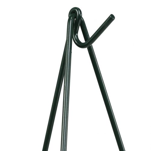 Floristik24 Wreath stand painted dark green 65.5cm