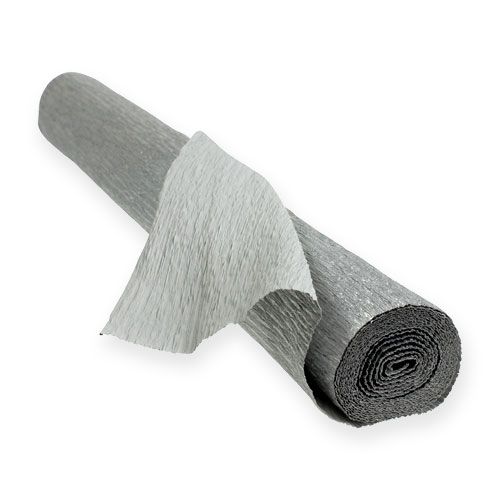 Product Florist crepe paper silver 50x250cm