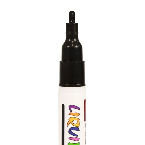 Chalk marker chalk pen black water-soluble 3mm 1pc