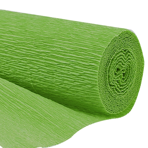 Floristik24 Florist Crepe Paper Grass Green 50x250cm