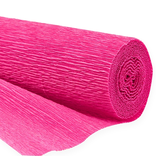 Florist crepe paper pink 50x250cm