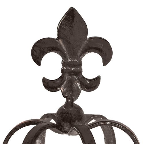 Floristik24 Garden decoration, metal crown, decorative plug, metal decoration antique look