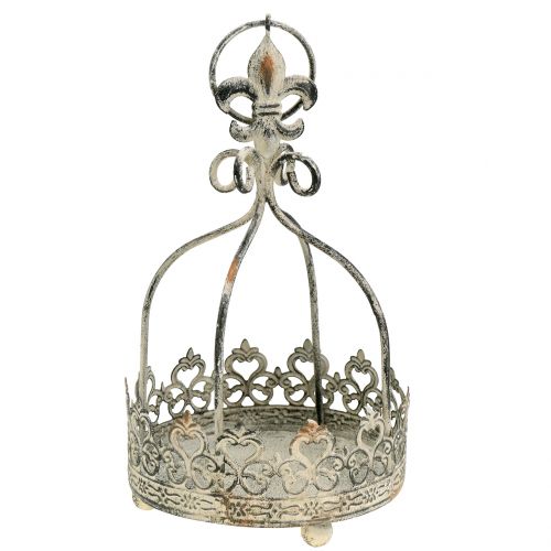 Floristik24 Crown to hang antique cream Ø10.5cm