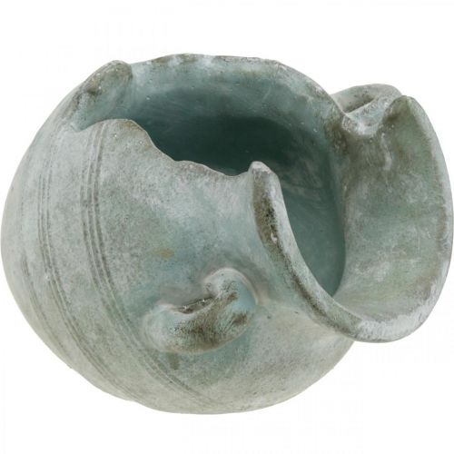 Floristik24 Decorative jug broken, planter, concrete decoration antique look L23cm
