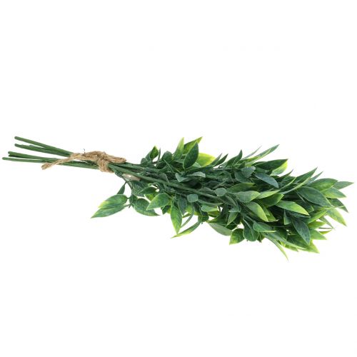 Floristik24 Laurel in the bunch artificial green 40cm 7pcs