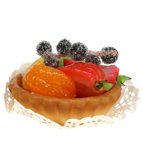 Floristik24 Tart mandarine artificial Ø8cm