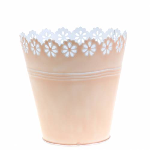 Floristik24 Flower pot flower ornament pink Ø12.5cm H13.5cm