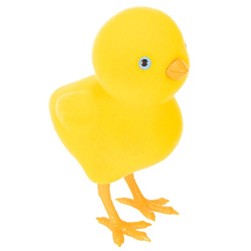Chick decoration for Easter, table decoration, reusable living room decoration, 16cm, 2 pieces