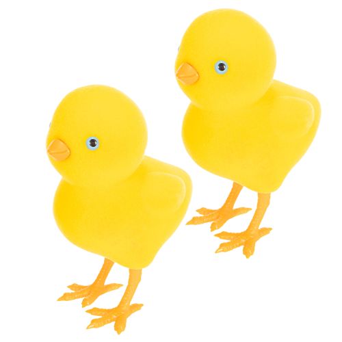 Product Chick decoration for Easter, table decoration, reusable living room decoration, 16cm, 2 pieces