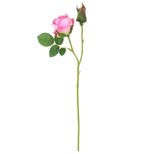 Product Artificial Roses in a Bunch Artificial Flowers Pink 36cm 12pcs