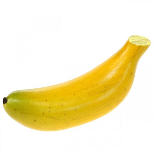 Floristik24 Artificial banana deco fruit Artificial fruit Ø4cm 13cm