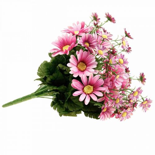 Product Artificial daisies bouquet of artificial flowers pink 44cm