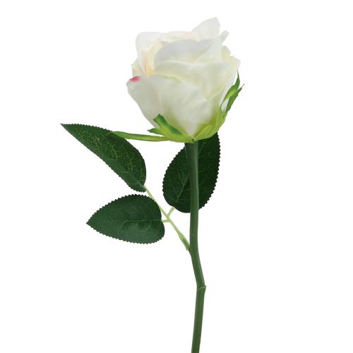 Product Artificial roses in bunch white 30cm 8 pcs